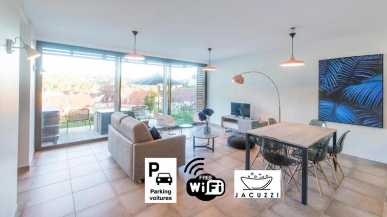 Plein Soleil Avec Jacuzzi Privatif Et Parking Prive Appartement Sarlat-la-Canéda Buitenkant foto